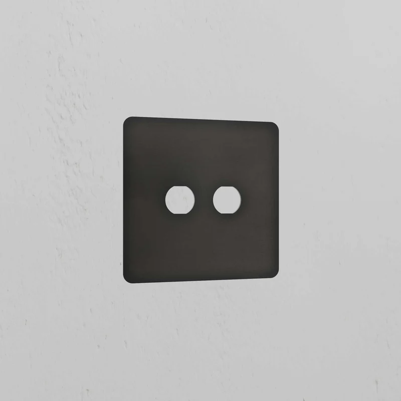 2G Switch Plate - Bronze