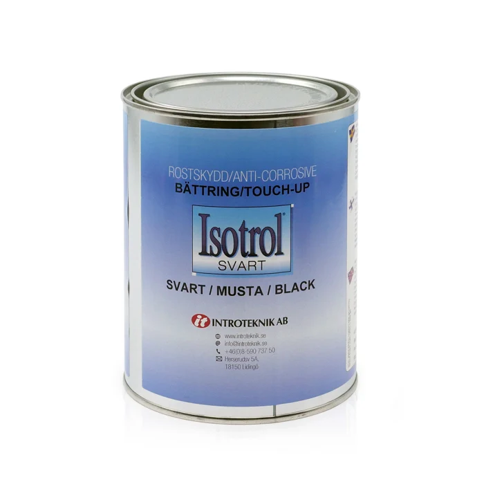 Isotrol svart grund, 1 liter