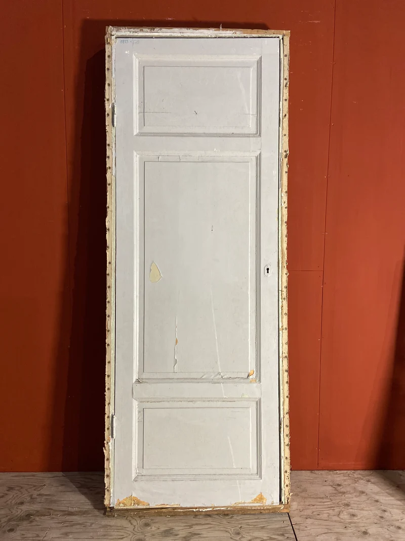 Spegeldörr med karm, 200x76, 3 speglar (Nr 36)