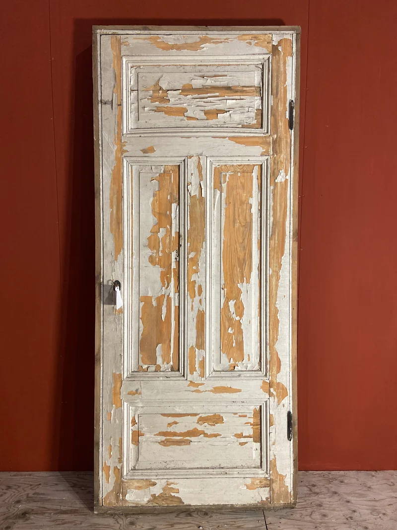 Spegeldörr med karm, 215 x 90.5, 4 speglar (Nr 10)