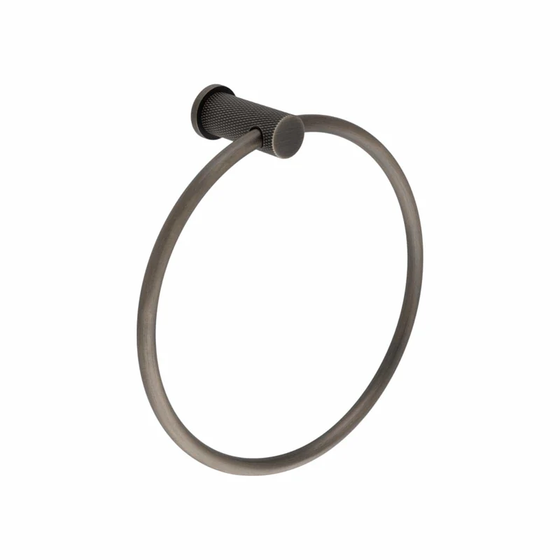 Brunel Cross | Handduksring i Dark Brons