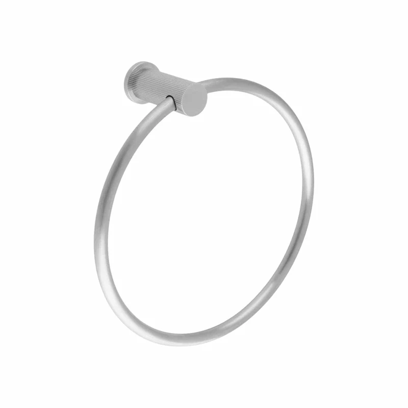 Brunel Reeded | Handduksring i Rostfri Stålfinish