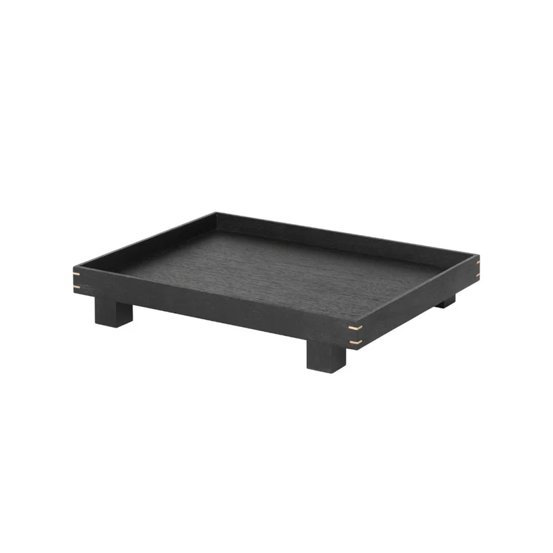 Bon Wooden Tray Small - Black Stained Oak
