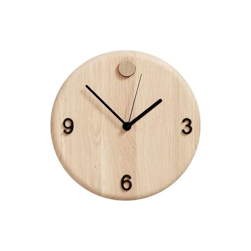 Wood Time | Väggur i Ek