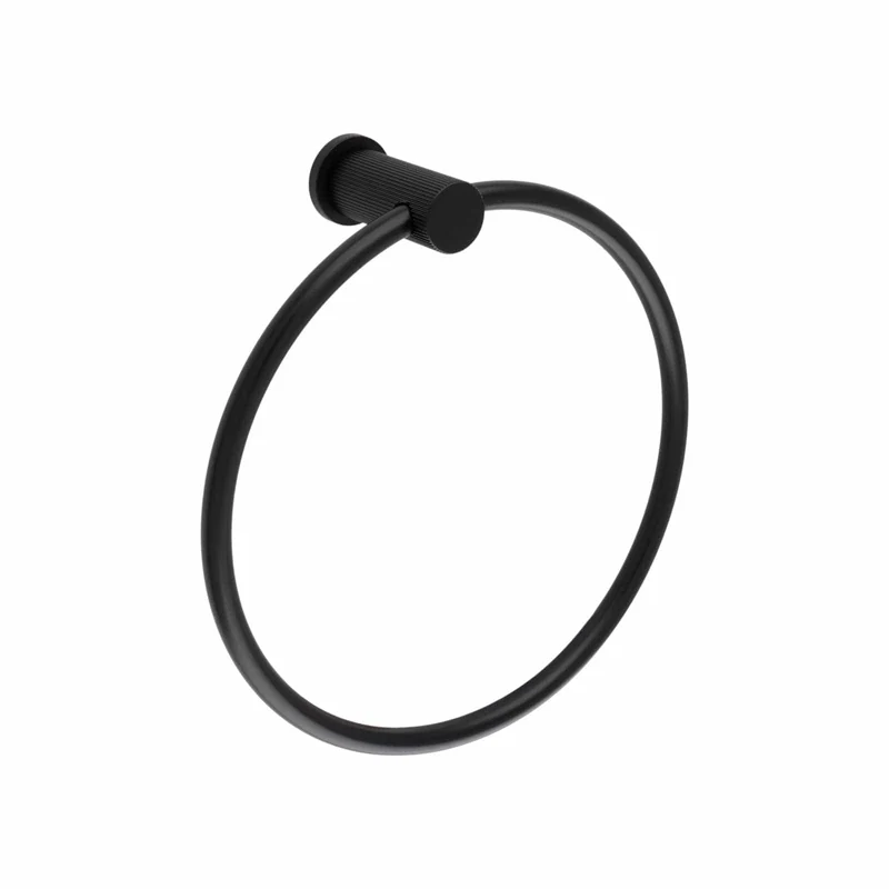 Brunel Reeded | Handduksring i Svart