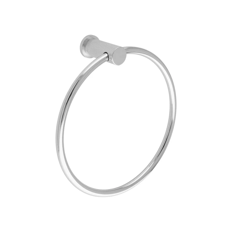 Brunel Cross | Handduksring i Blank Krom