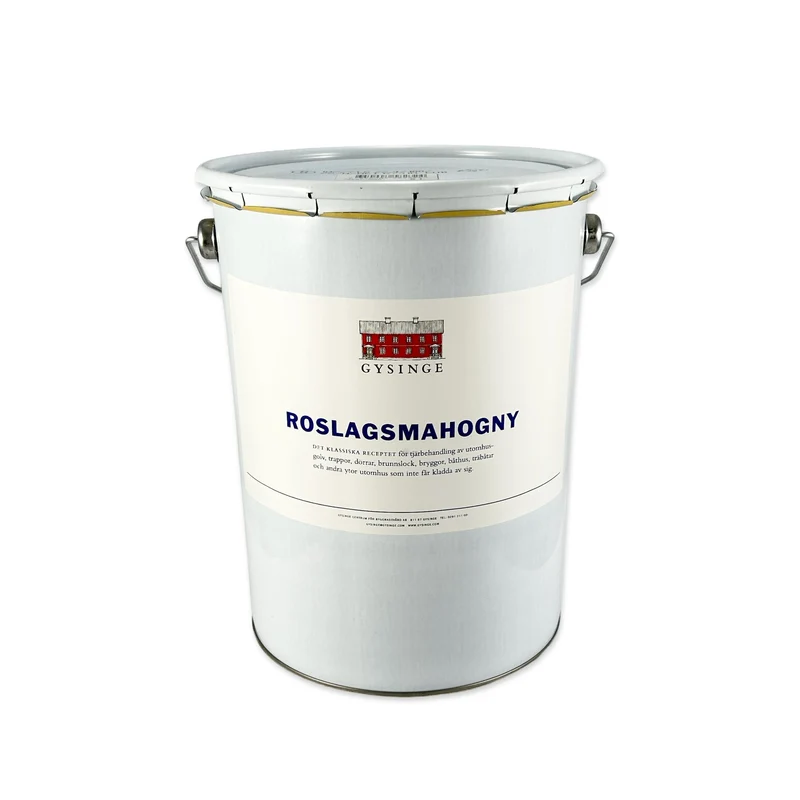 Roslagsmahogny Naturbrun 5 liter Gysinge