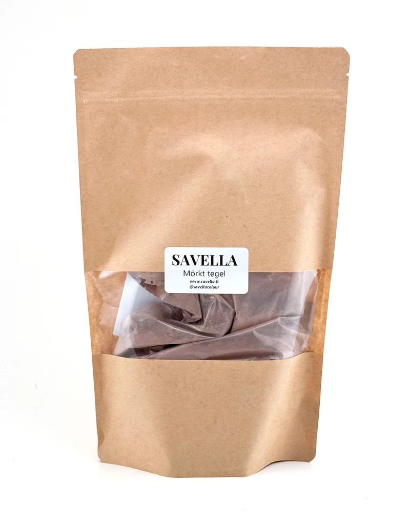 Savella lerfärg - Mörkt tegel no.17