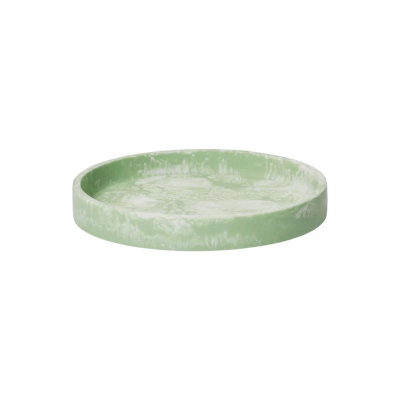 Mist Round | Bricka i Seafoam