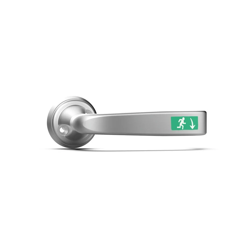 Nödutrymningsbeslag 793 utan skylt mattkrom