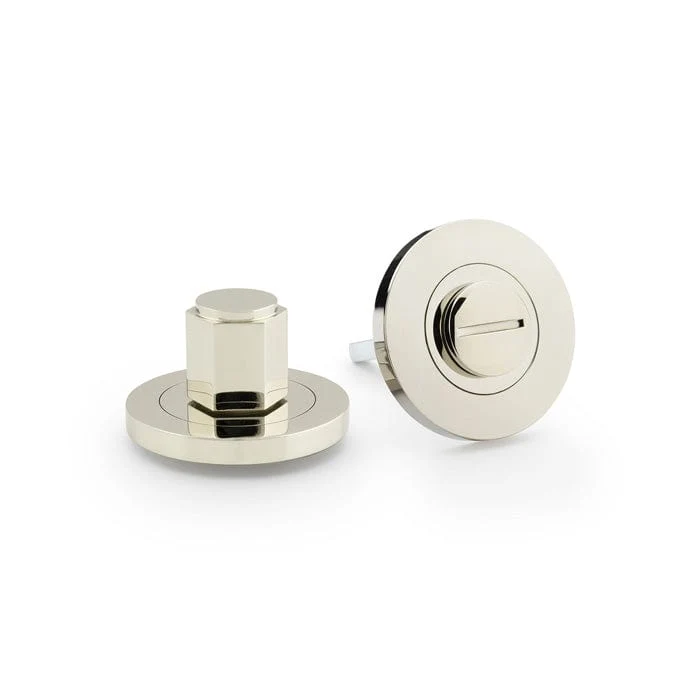 Hex Privacy | Badrumslås i Blank Nickel