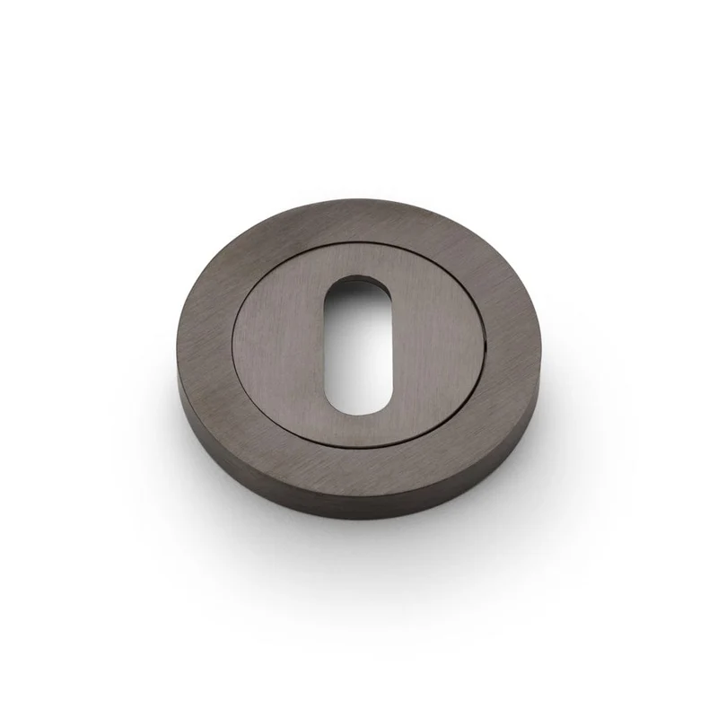 AW Oval | Nyckelskylt i Dark Brons (1 Sæt)