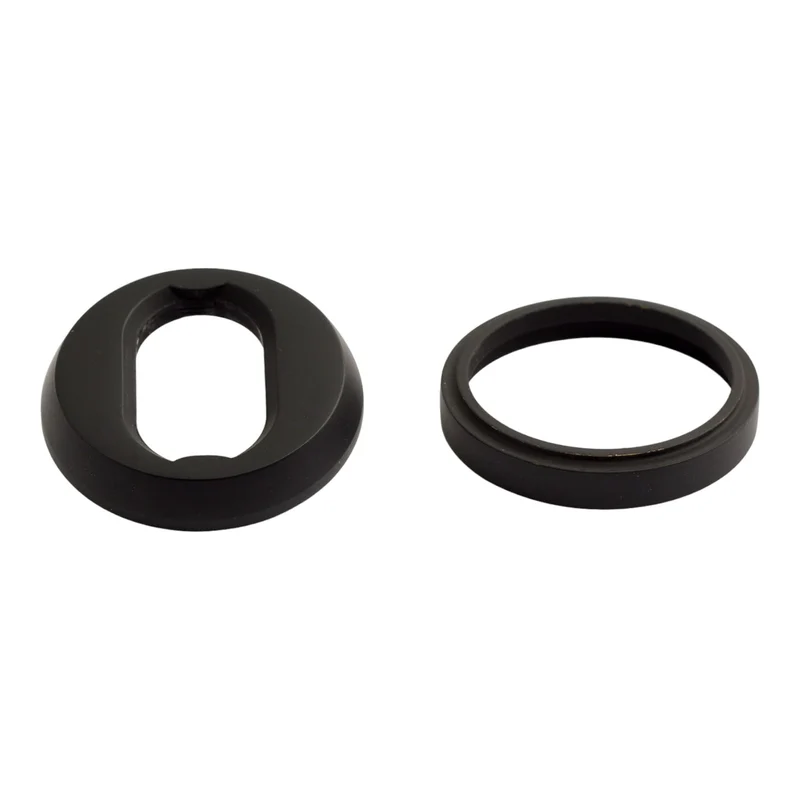 Universal Cylinderring i Sortlakeret Messing