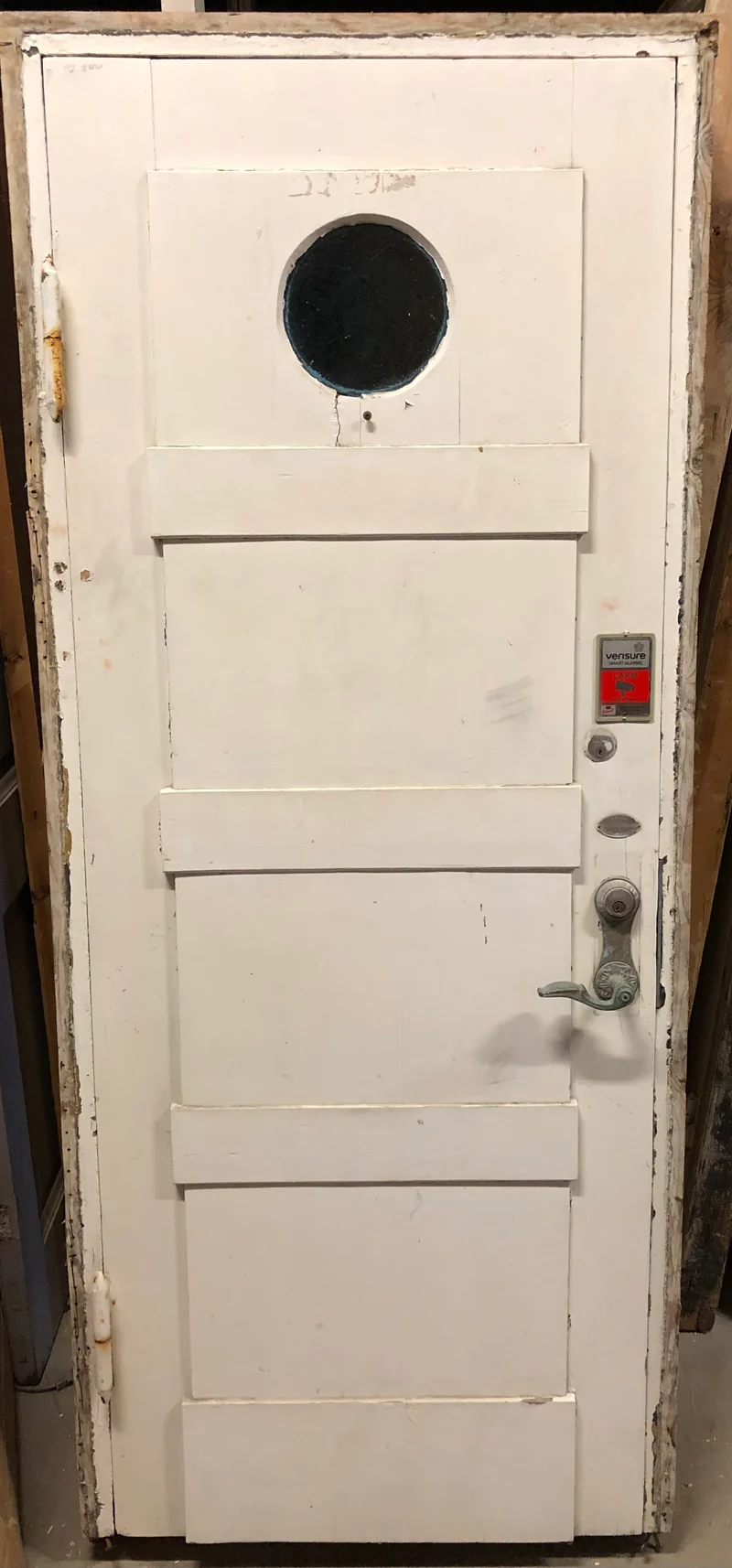 Ytterdörr med karm 84,5x205,5