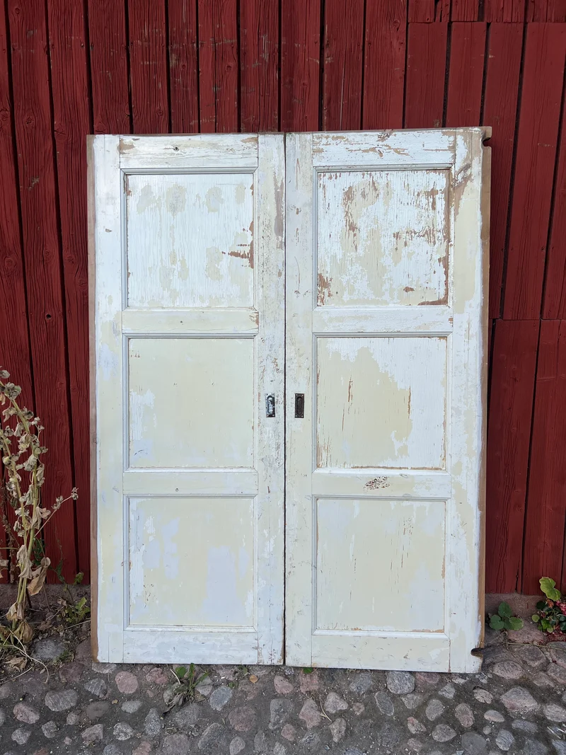 1 par skjutdörrar 151x204,5