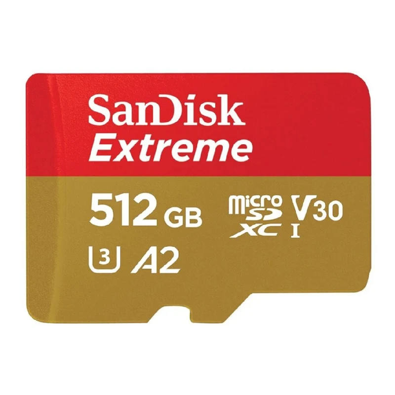 Minneskort microSDXC V30 512GB