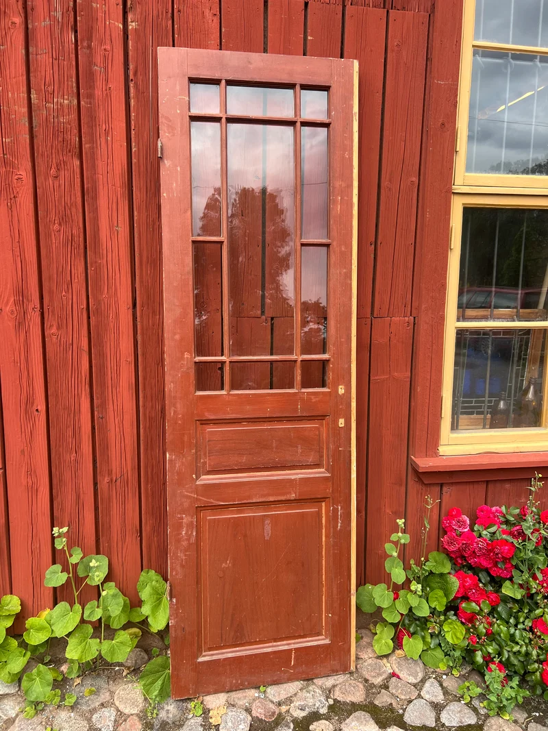 Glasad dörr 68,5x221