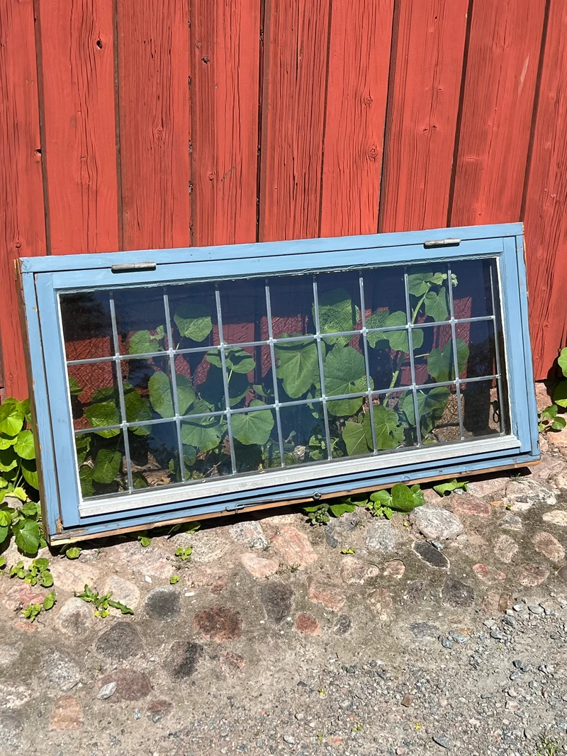 Fönster med karm 119x58,5
