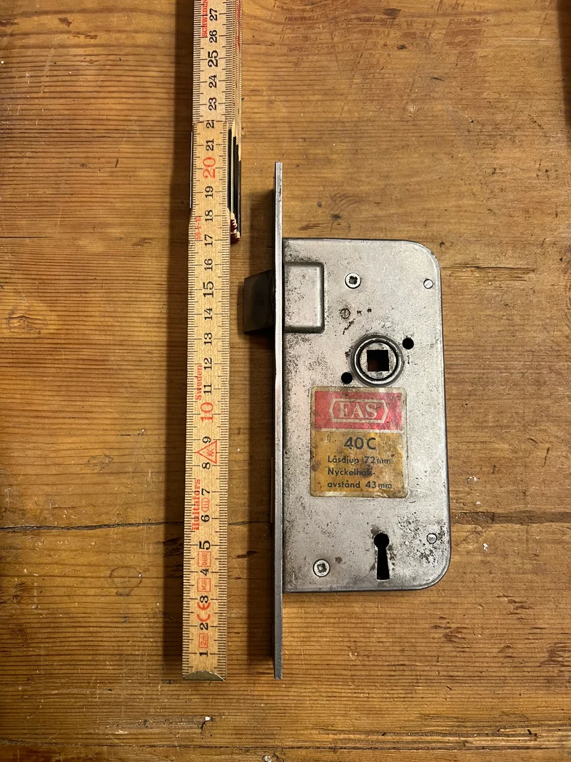 Låskista FAS 43 mm