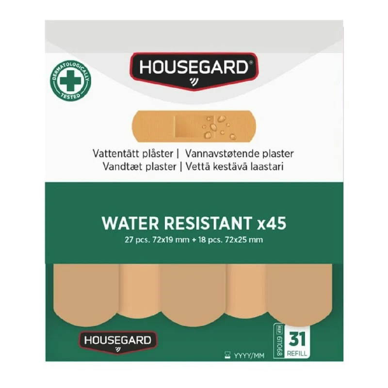 Vattentåliga plåster 2x45 st Housegard