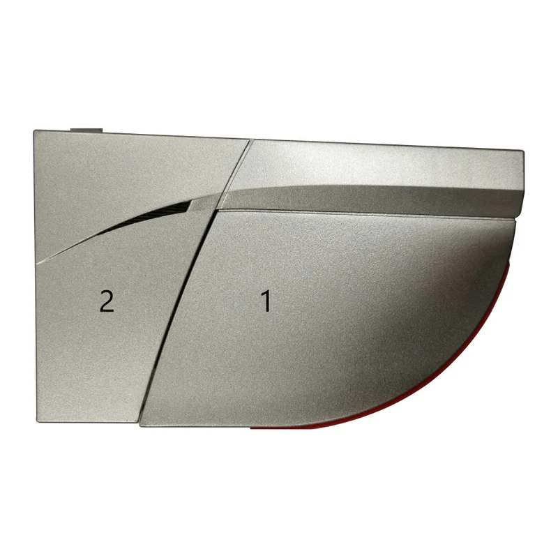Flatscan SW cover 1 vänster silver