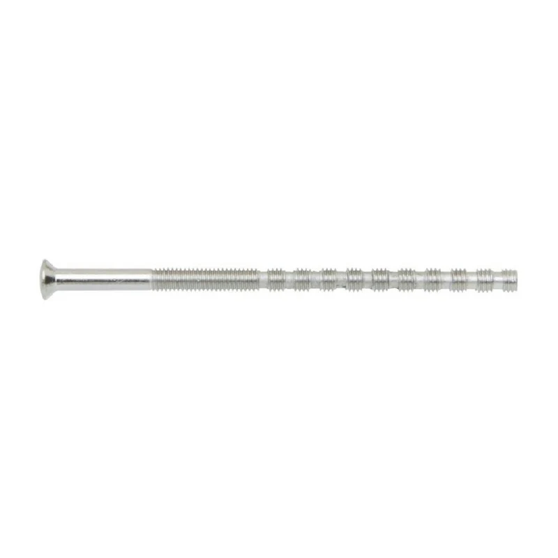 Vredskruv M5 90mm midjor krom (10st i frp)