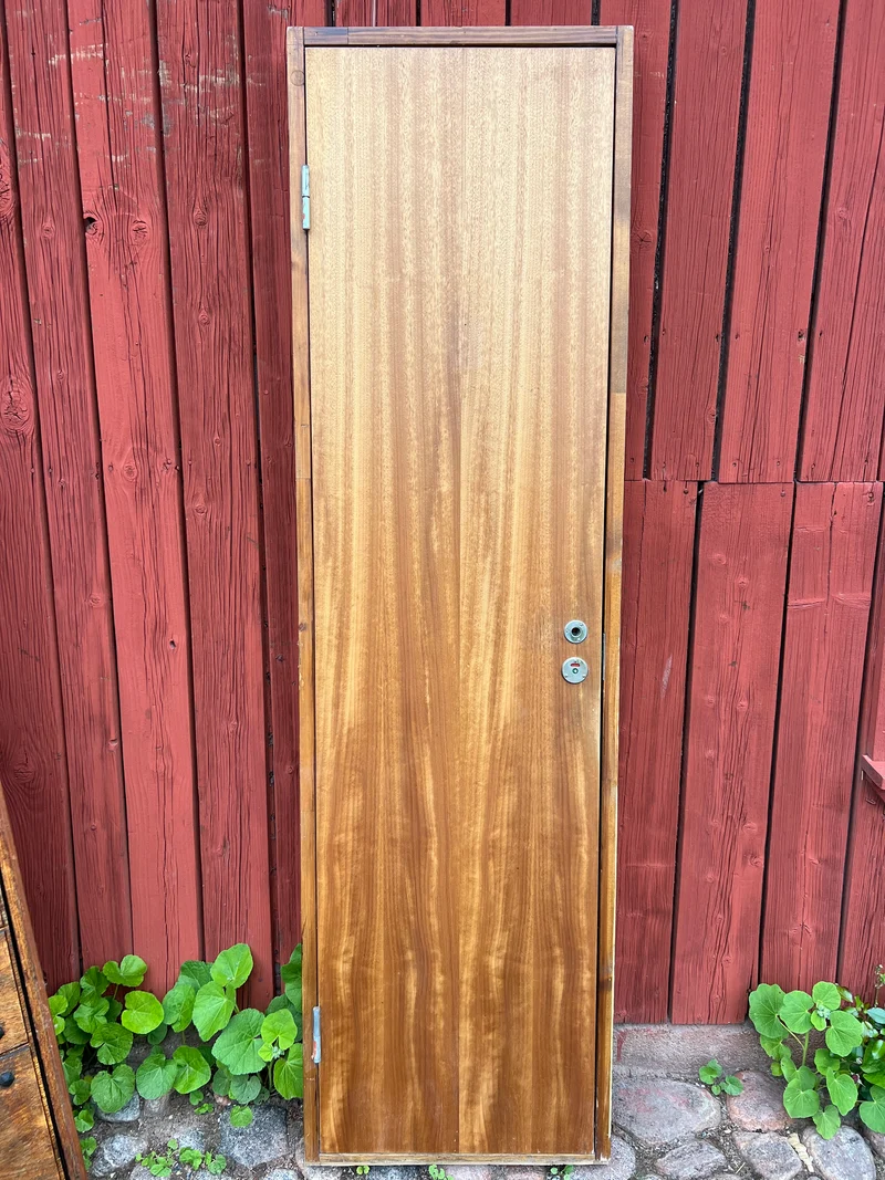 Dörr med karm 59x208