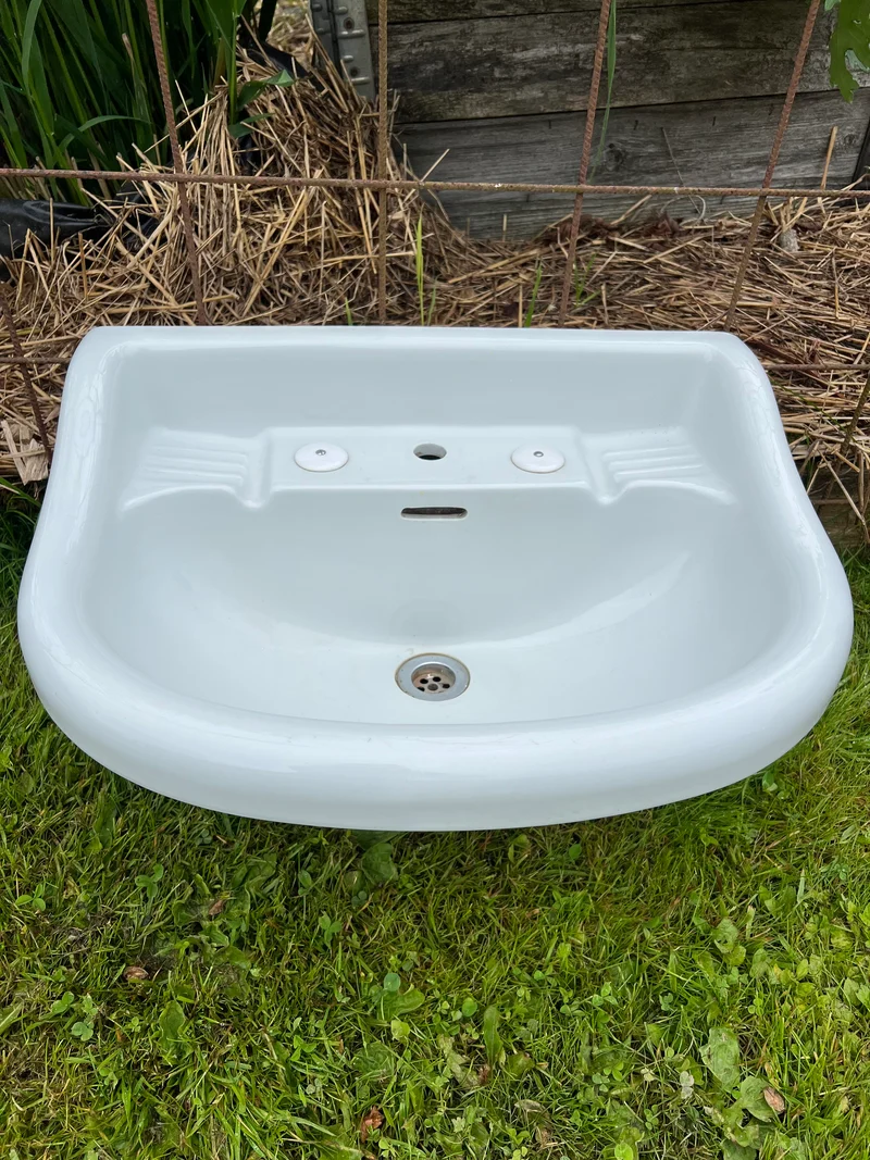 Handfat med hög bakkant 57x44