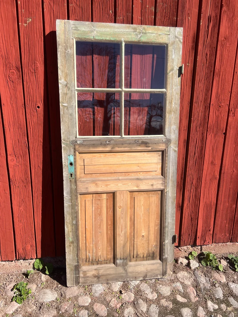 Glasad dörr 83x184