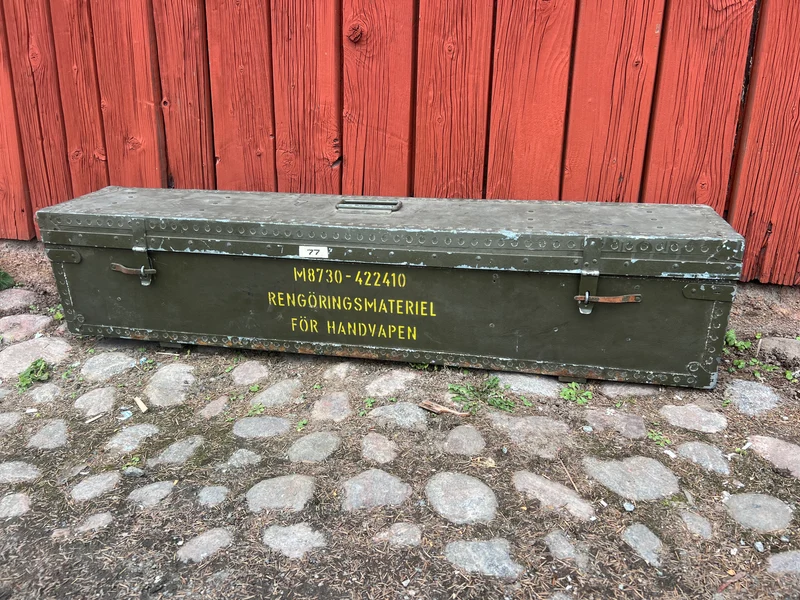 Låda från försvaret