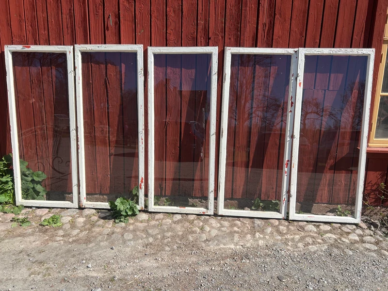 Stora fönsterbågar 70x171cm 10 st