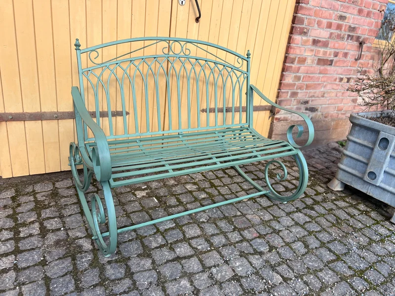 Gungsoffa grön