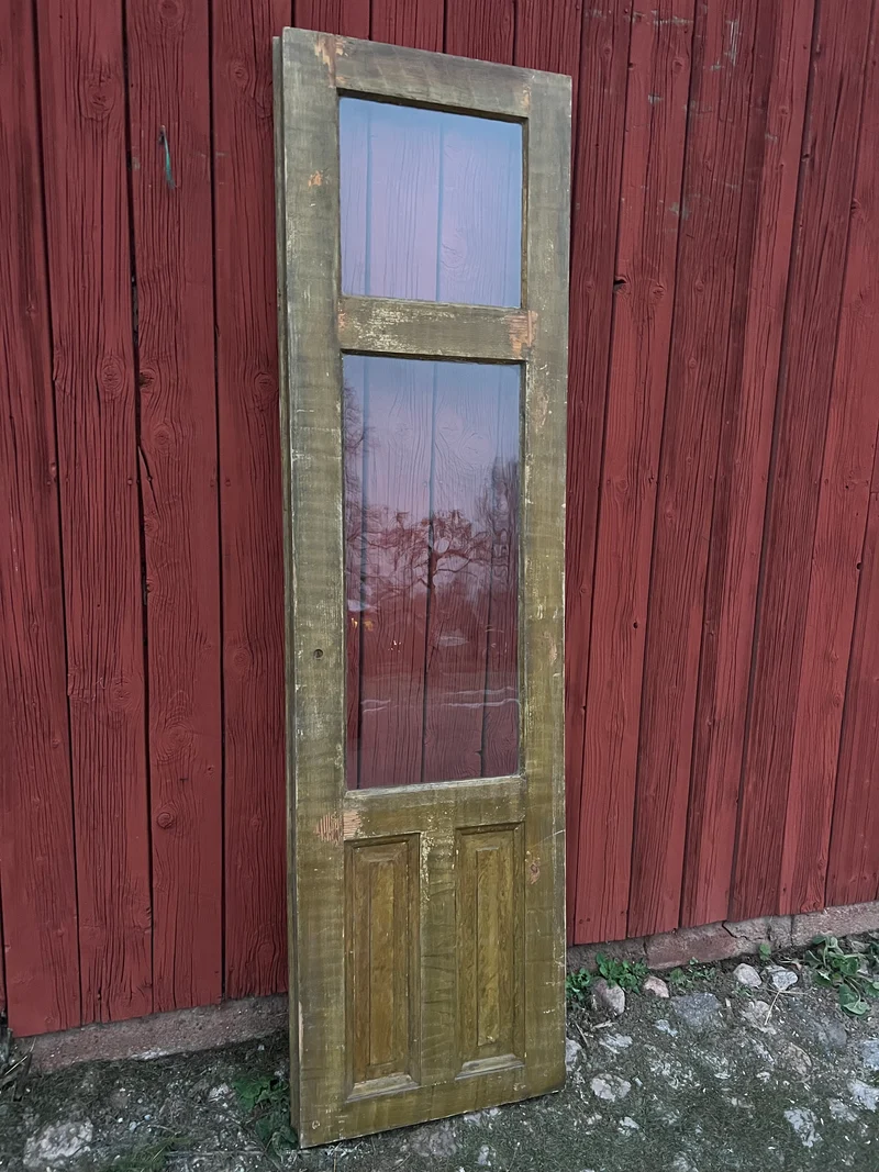 Glasad Spegeldörr 59,5x221