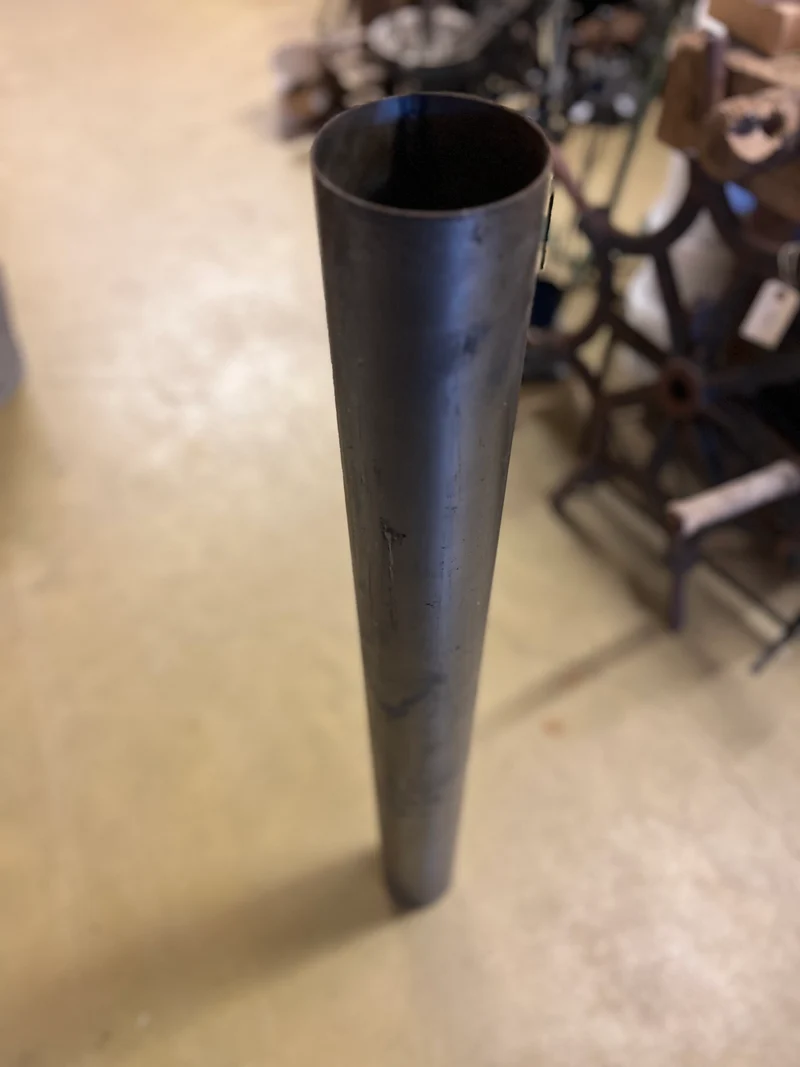 Rökrör Ø100mm Längd 100cm