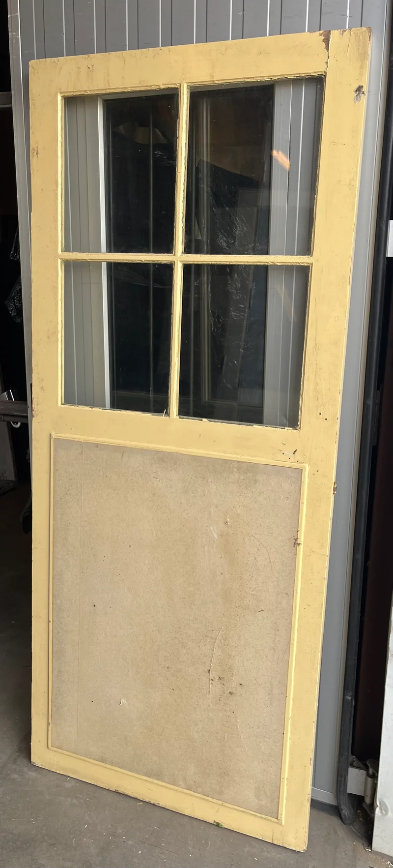 Glasad dörr med spröjs 85x199