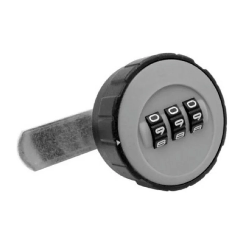 Kombinationslås skåp 3-siffrig kod inkl regel 40mm
