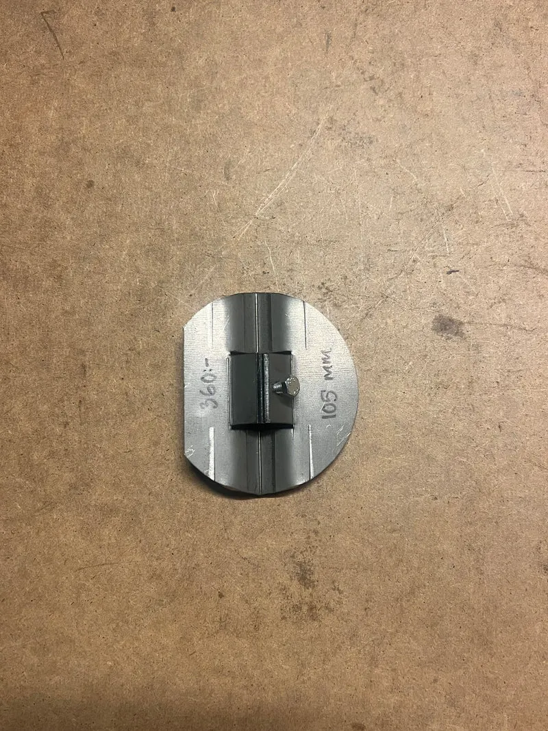 Runt spjäll Ø105 mm