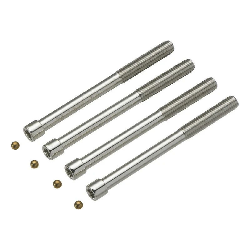 Cylinderskruv säkerhet 4 st 60mm m plugg