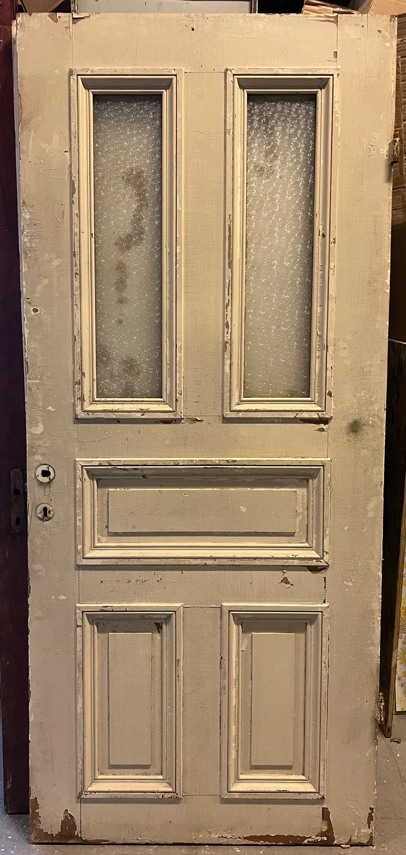 Dörrblad glasad 91x209,5 5-sp