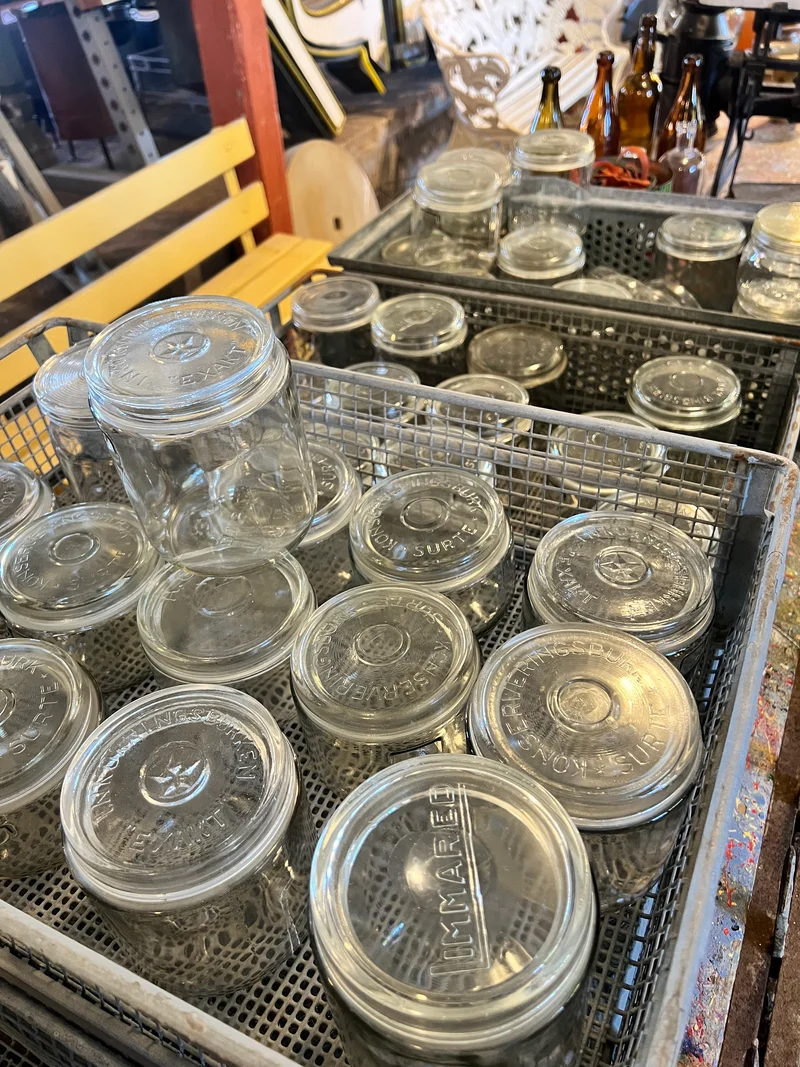 Glasburkar