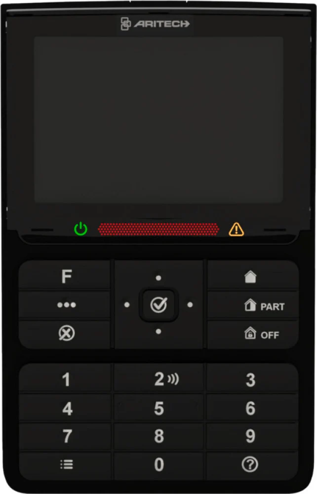 Manöverpanel ATS1125 Mifare svart