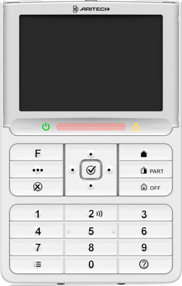 Manöverpanel ATS1125 Mifare vit
