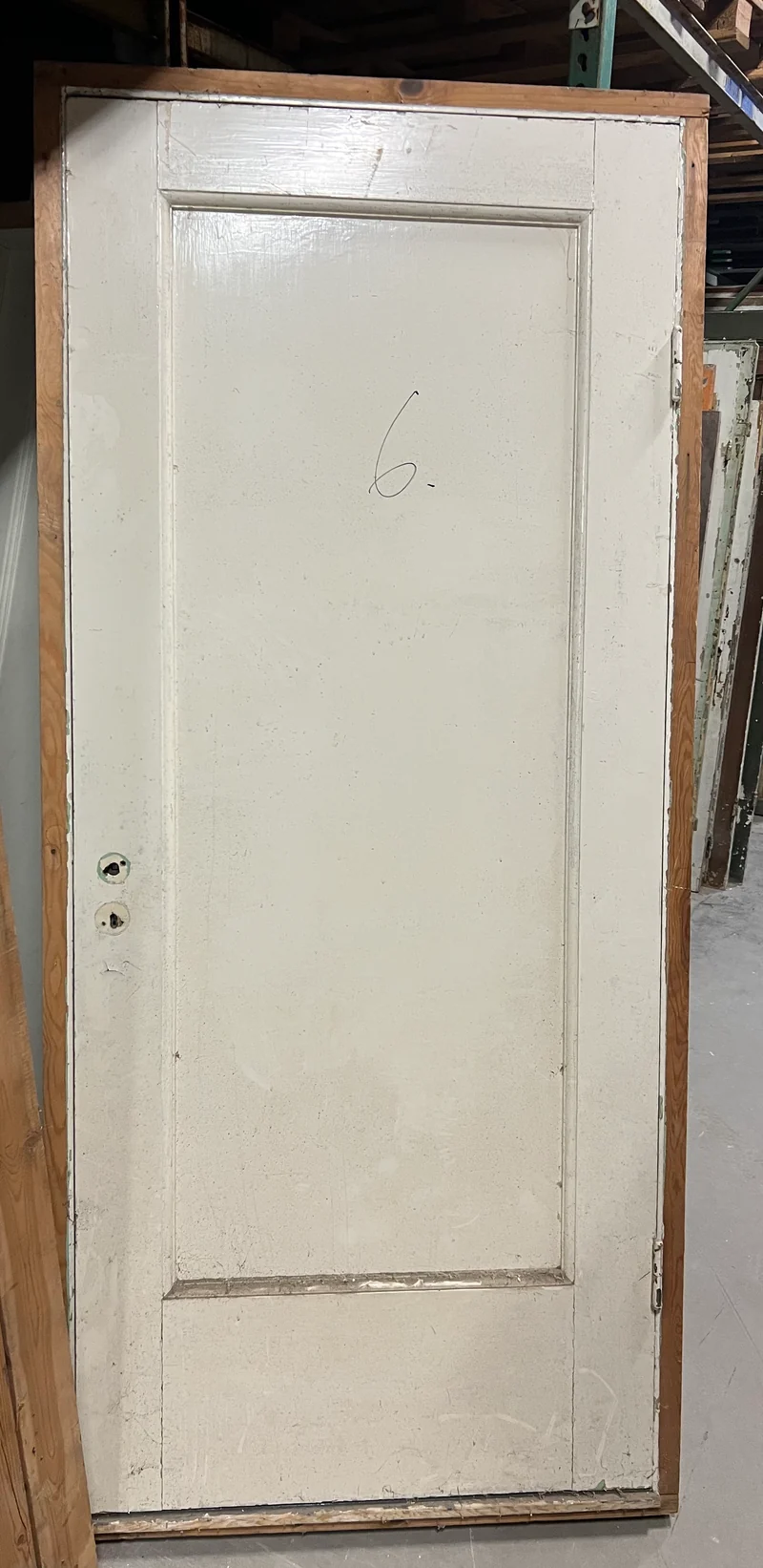 Spegeldörr i karm 98,5x217,5 1-sp
