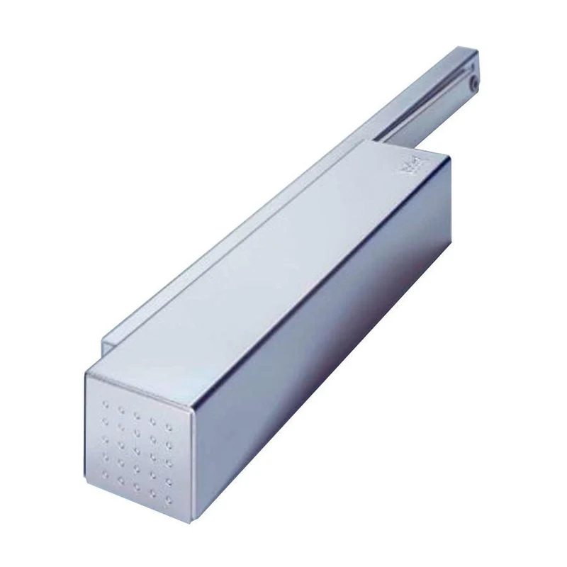Dörrstängare TS93 B std glidskena komplett silver