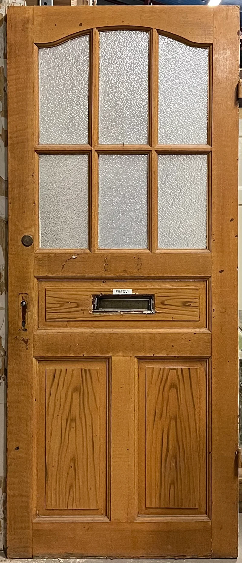 Dörrblad 87x208 3-sp glasad