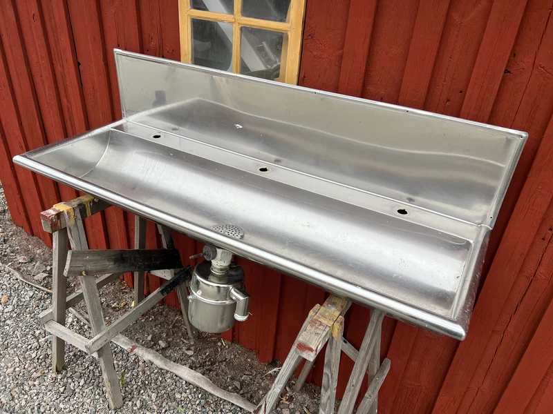 Rostfri diskho 150 cm