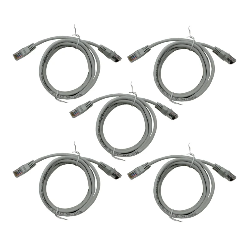 Nätverkskabel CAT5E 5-pack (fynd)