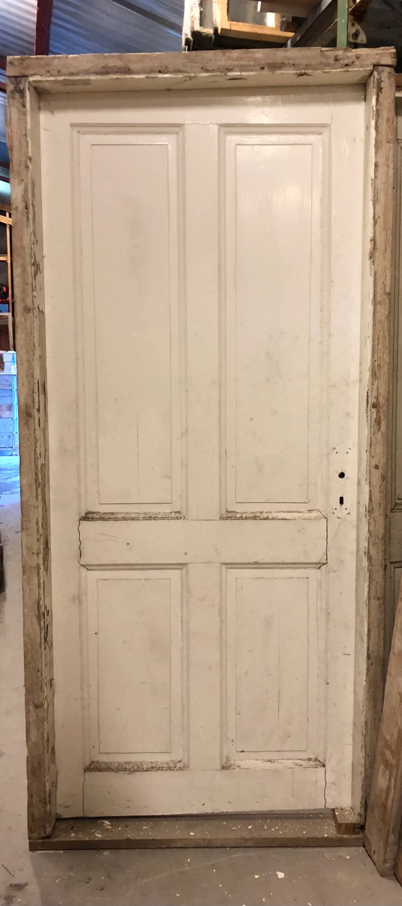 Spegeldörr i karm 102x218 4-sp