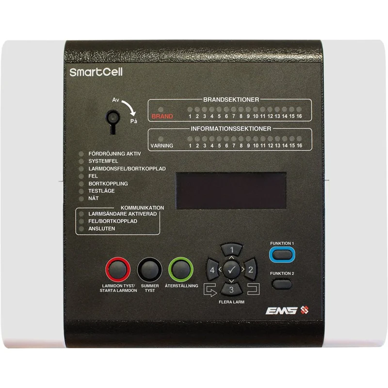 Brandlarmscentral SmartCell 230V trådlös
