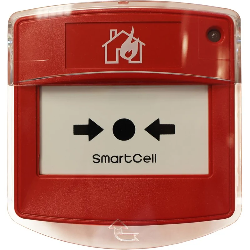 Brandlarmsknapp manuell SmartCell trådlös